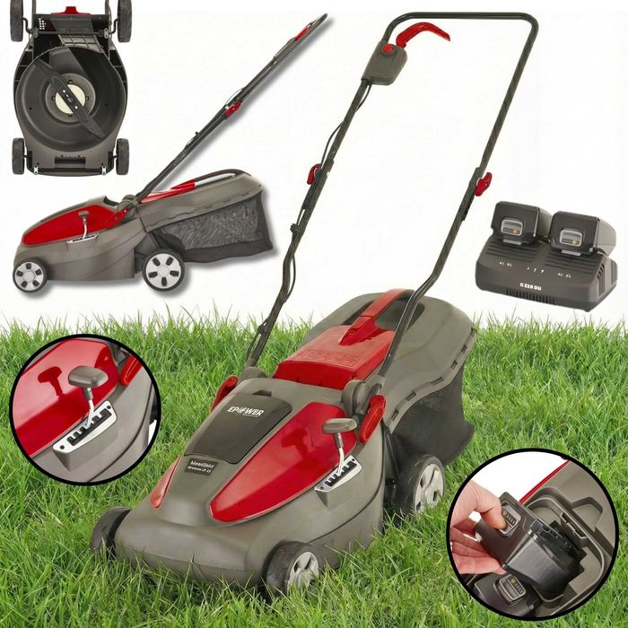 Kosiarka Akumulatorowa MOUNTFIELD 38cm 20V 2x Akumulator Ładowarka