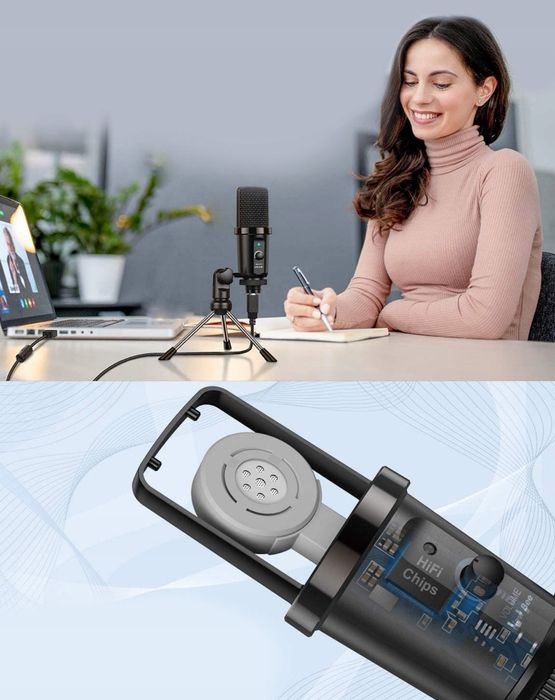 Mikrofon USB studyjnych  - DLA GRACZY PC