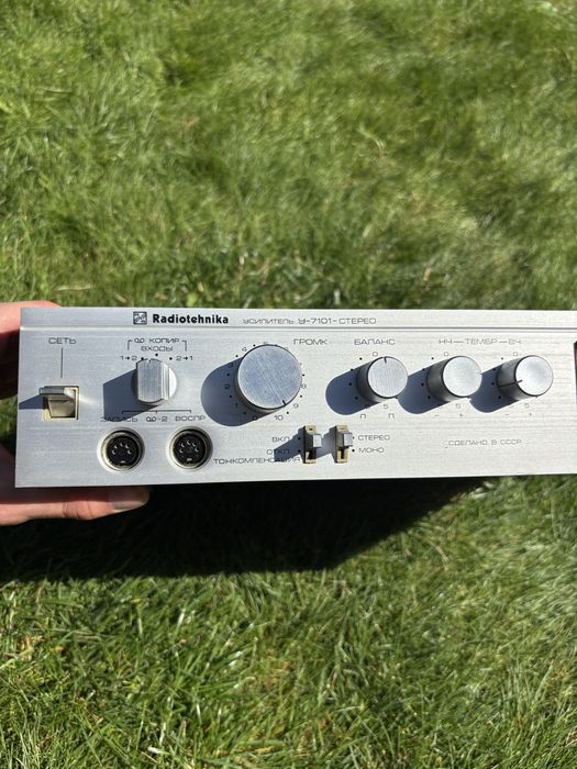 Підсилювач Radiotehnika У-7101-Стерео (Радіотехніка У-101)