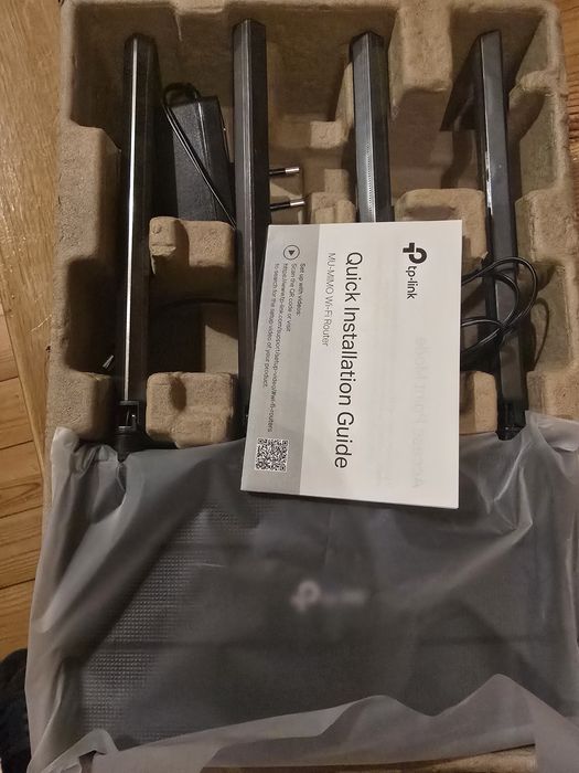 Router TP-Link Archer C6, AC1200 | Stan Idealny | Zestaw | Wi-Fi 5GHz