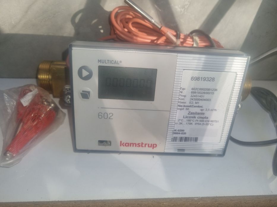 Ciepłomierz Dn25 1" do instalacji z pompą ciepła