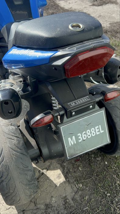 Продам дитячий електромотоцикл Bambi M 3688 El4