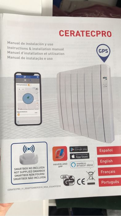 Emissor térmico  EQUATION CERATECPRO 1200W
