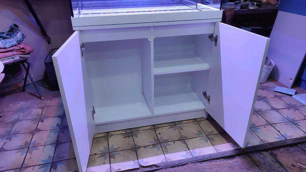 Аквариум Белый 175 литров новый