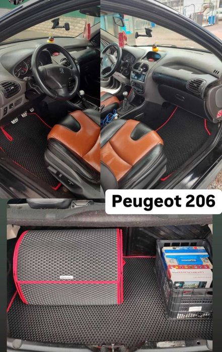 EVA Коврики в авто Toyota Yaris Auris Peugeot 301 308 508 Daewoo Lanos