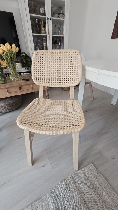 Krzesło ikea rattan VOXLOV