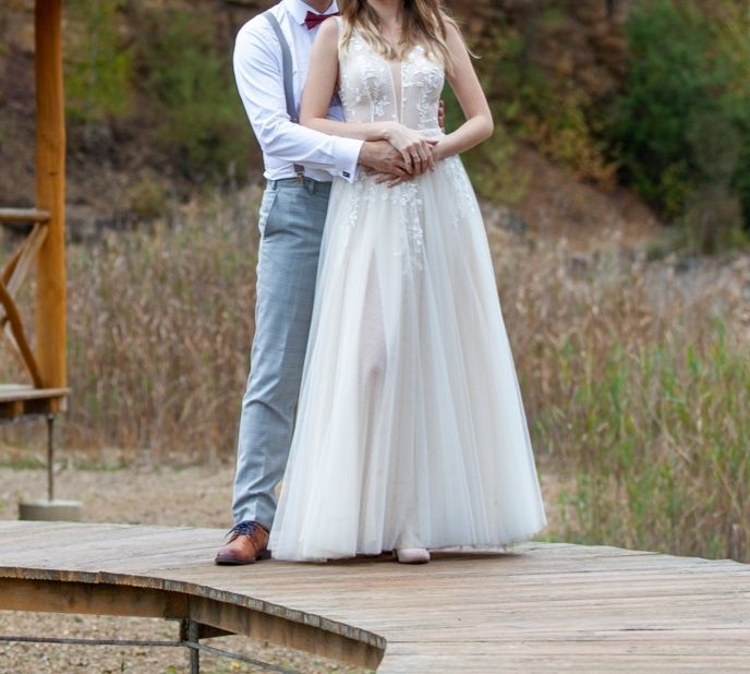 Suknia ślubna boho 34