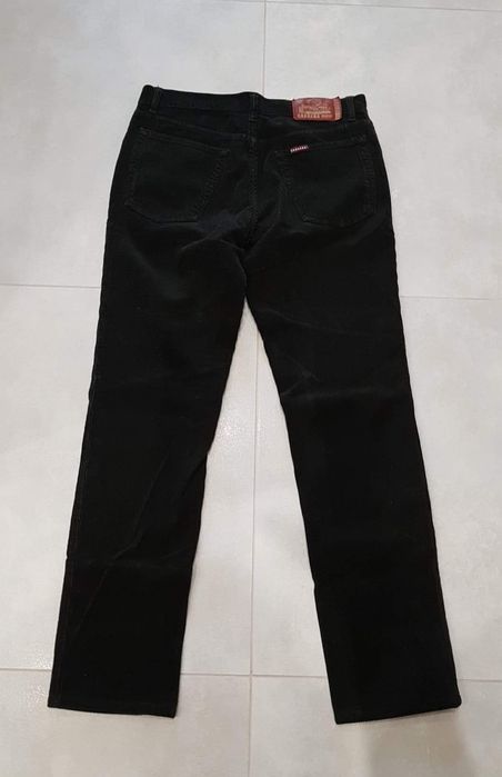 Spodnie męskie 1sztruksowe brązowe ciemne zielone XL 42 Carrera