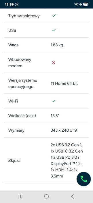 Laptop Lenovo jak nowy