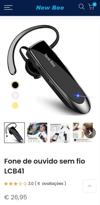 Melhor auricular bluetooth New Bee