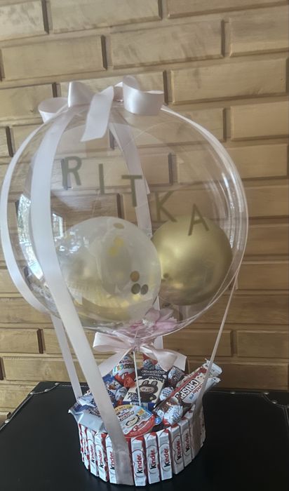 Box z balonem personalizowany  na zamowienie