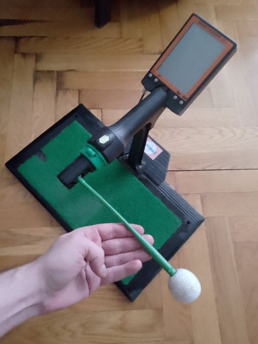 Trenażer do golfa z wyświetlaczem Cutimax swing guider s1