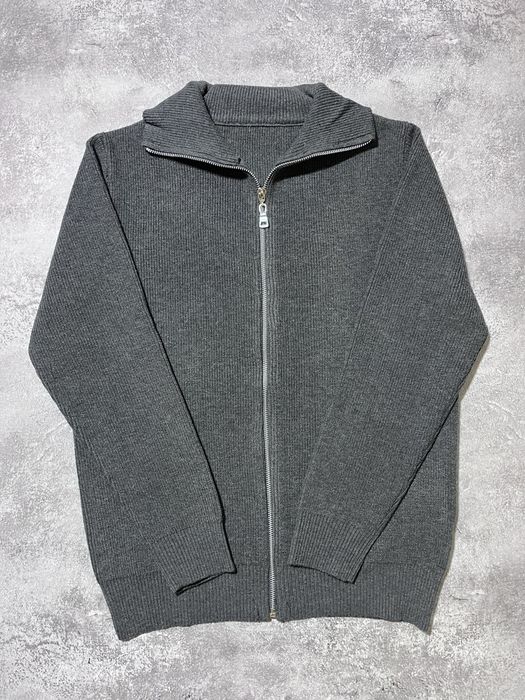 Базове зіп худі | Сіра зіпка, вʼязана зіпка, zip hoodie чоловіче