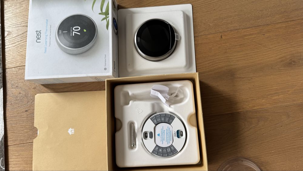 Nest Smart Thermostat 3 Google Stainless Steel розумний Термостат Стал