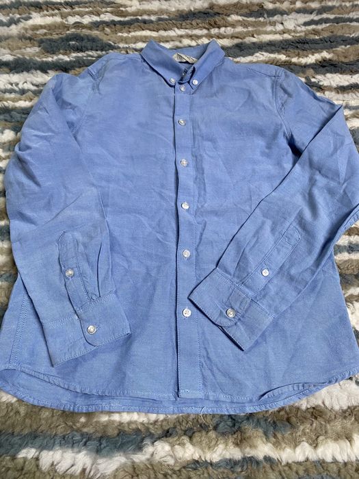 Koszula chłopięca niebieska h&m