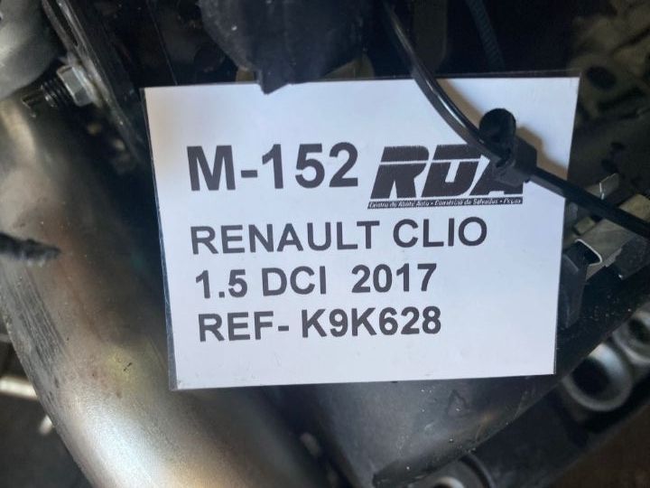 M152 Motor Renault Clio IV 1.5 Dci 2017 Ref- K9K628