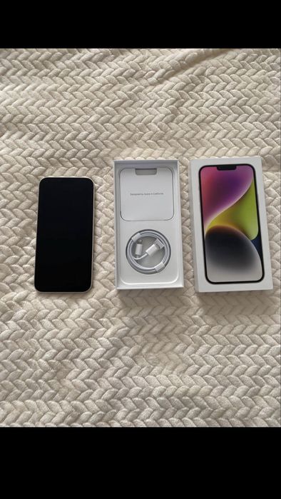 iPhone 14 Plus  bateria a 93 % , e a inda na garantia