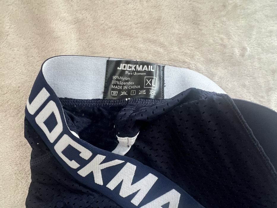 Nowe slipy Jockmail rozm XL z wyjmowanymi wkladkami push-up