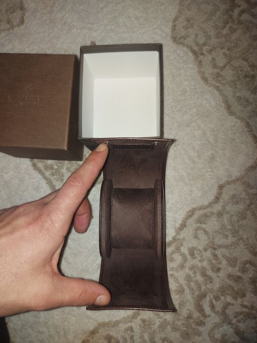 Оригінальна коробка Patek Philippe Genève + шкіряний футляр