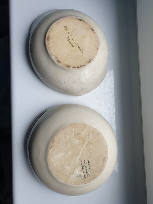 misy ceramiczne ręcznie malowane
