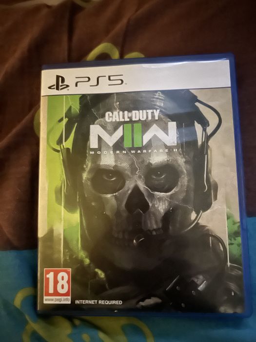 Ps 5 slim disc edition  (playstation 5) + диск call of duty mw2