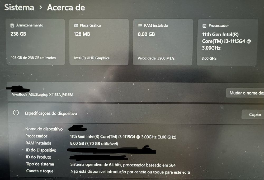 ASUS Vivobook X415EA F415EA
