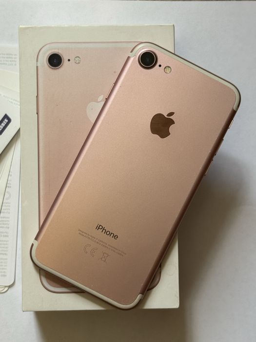 Iphone 7 32gb Rose Gold 100% АКБ , Ідеальний стан.