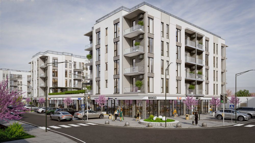 Двокімнатна квартира 55 м2 з балконом в новобудові жк "MISTO"