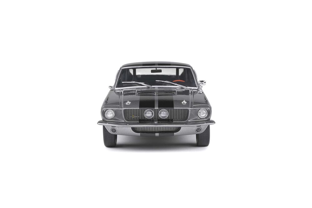 Solido 1/18 - Shelby Mustang GT500 Eleanor 1967 (grey/black stripes)