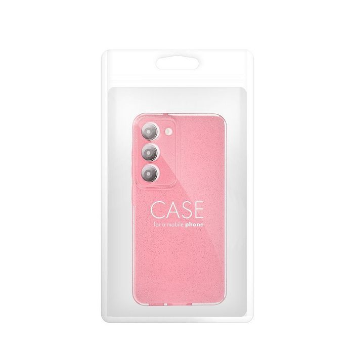 Futerał CLEAR CASE 2 mm BLINK do SAMSUNG S24 Plus różowy