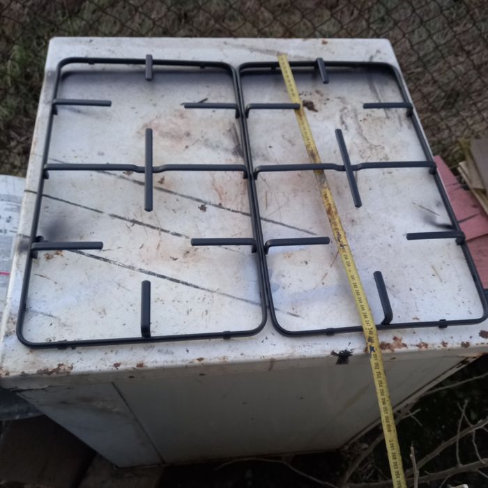 Решітка і набор для гриля в газову плиту