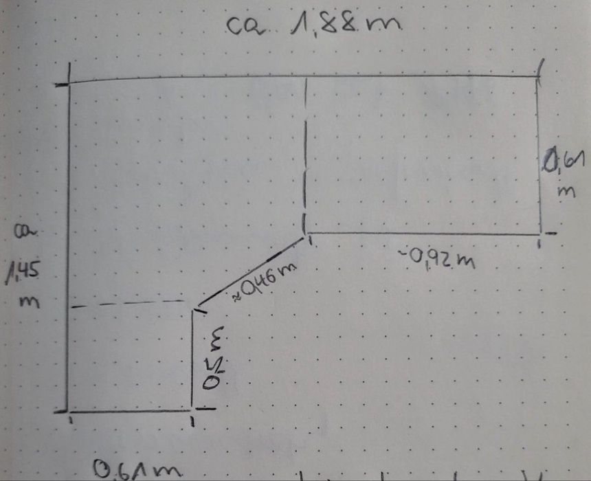 Ładna duża szafa narożna mleczne fronty szuflady super stan dowóz