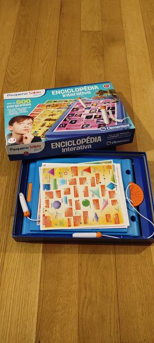 Jogo Enciclopédia Interativa da Clementoni + Aprende Portugal