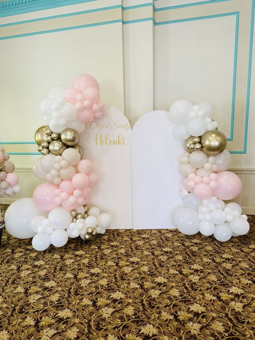 Dekoracja ścianka balony