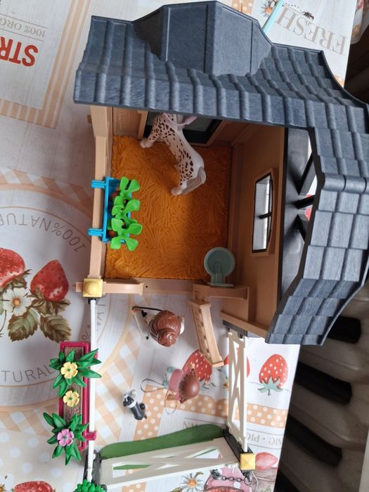 Stajnia playmobil +weterynarz