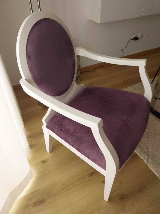 Poltrona Branca Lacada