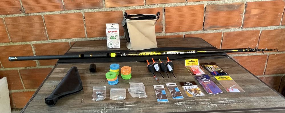 Cana Barros 6mts + matérial