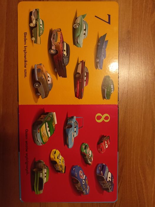 Książeczka Licz razem z Autami