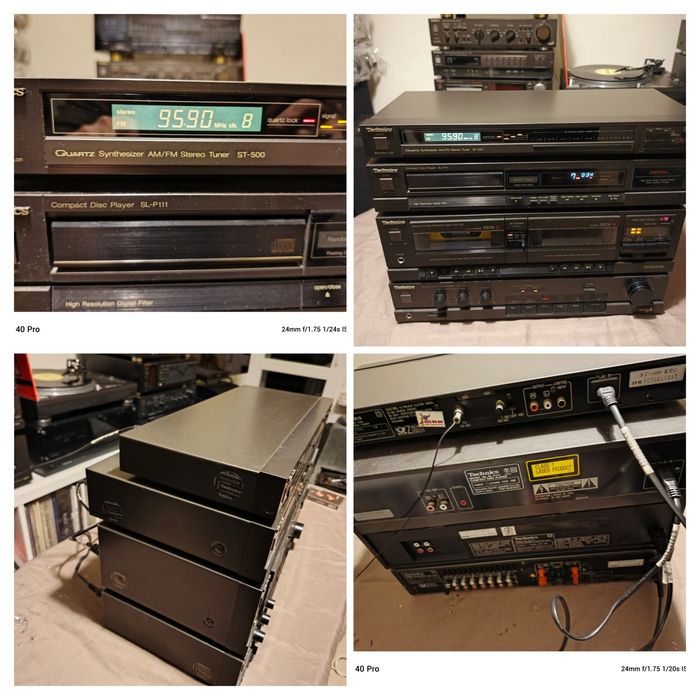 Technics zestaw stereo