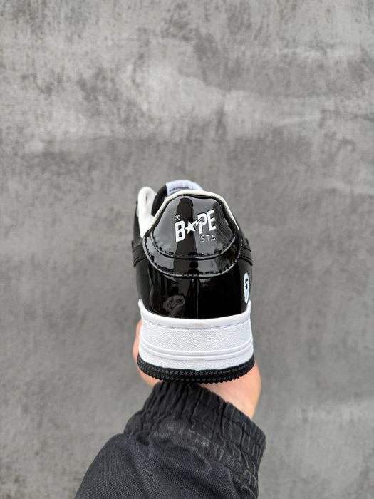 BAPE STA Patent Black