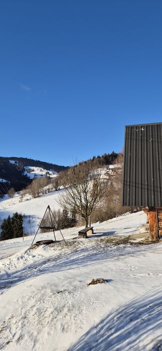 Domek w gorach z widokiem na Tatry /kominek/balia