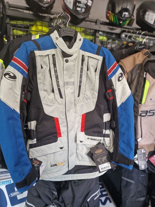 KURTKA TEKSTYLNA HELD HAKUNA II Szary/Niebieski ostatnia sztuka L