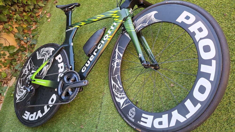 Bicicleta de Contrarelógio/Triatlo Guerciotti Eureka TT ..t52 t54 Caja Rural.