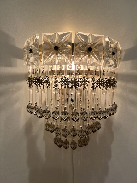 бра чехословакія хрусталь