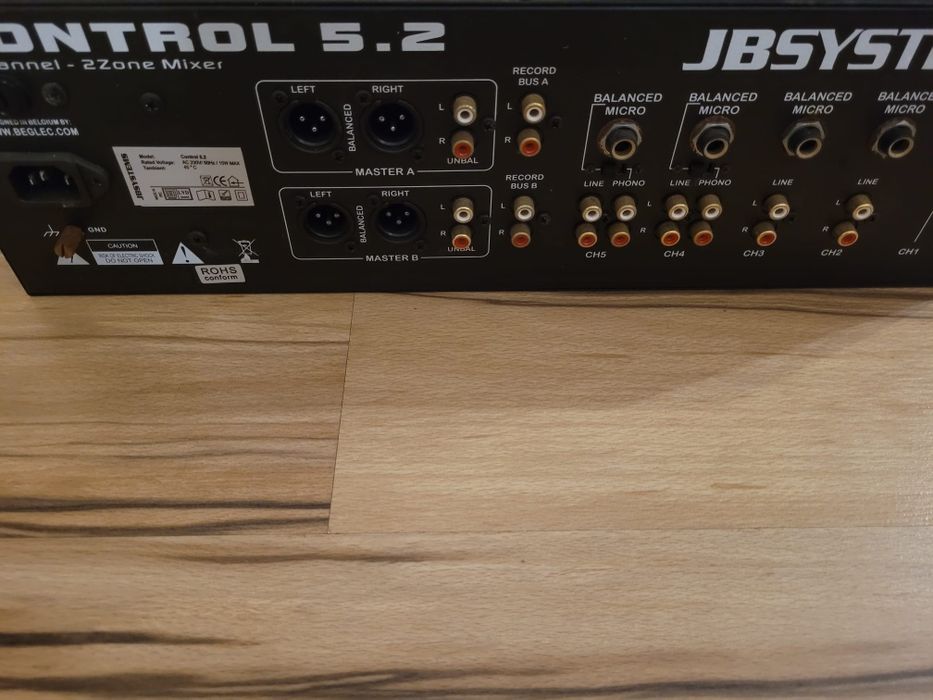 JB Systems MIX5.2 to idealny mikser