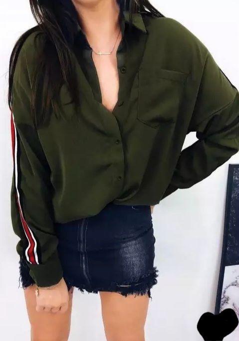 Koszula damska khaki 38