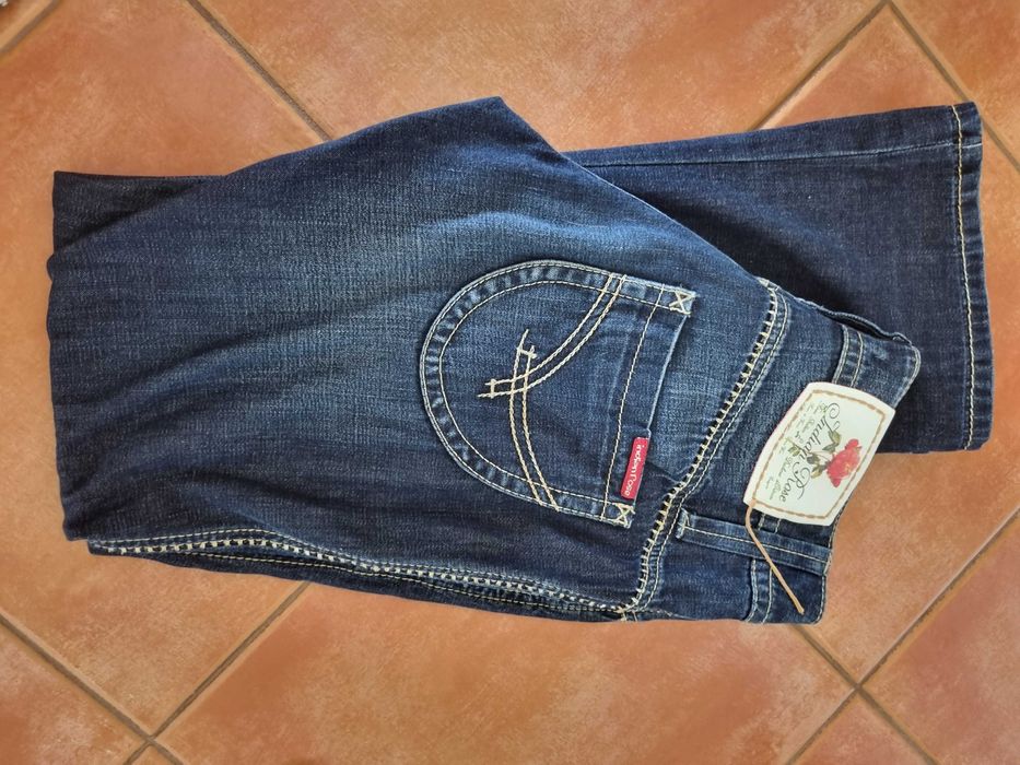 Jeans Calças de ganga Mulher Índian Rose, LTB Usados ​​​​pouco ou nada