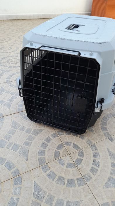 Caixa de transporte para cães tam M 66x46cm