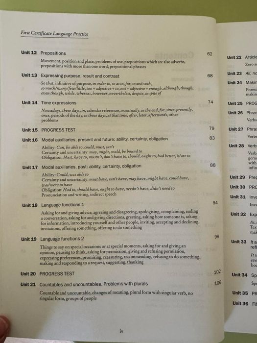 First Certificate Language Practice