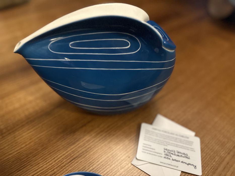 Serwis kawowy Dorota Ćmielów wersja dekoracji drapana